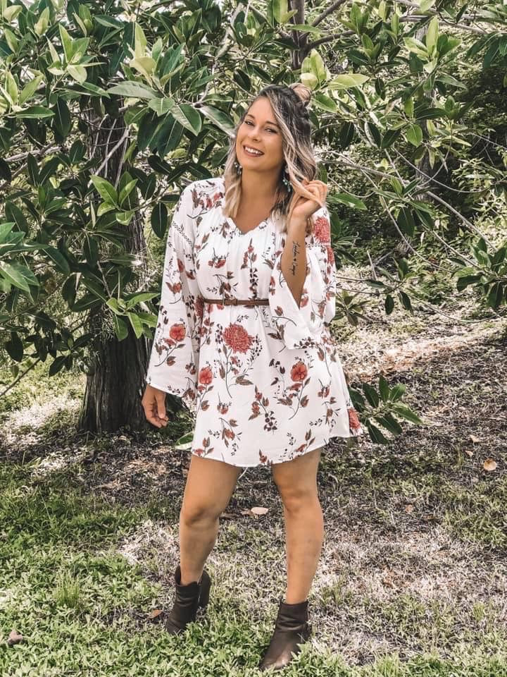 Annie - Floral Boho Dress