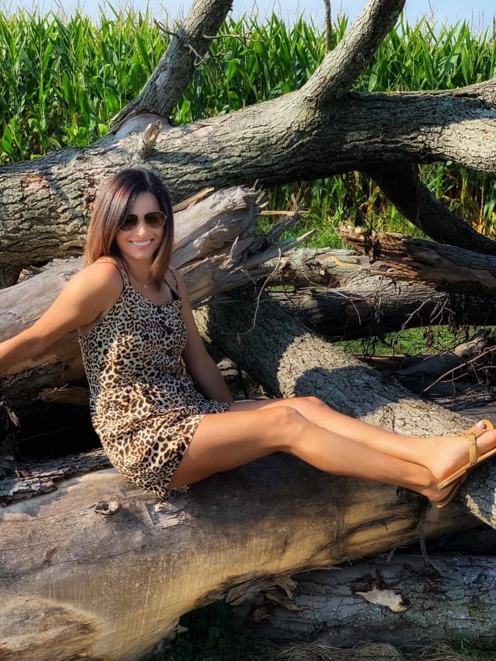 Elodie Leopard Print Romper
