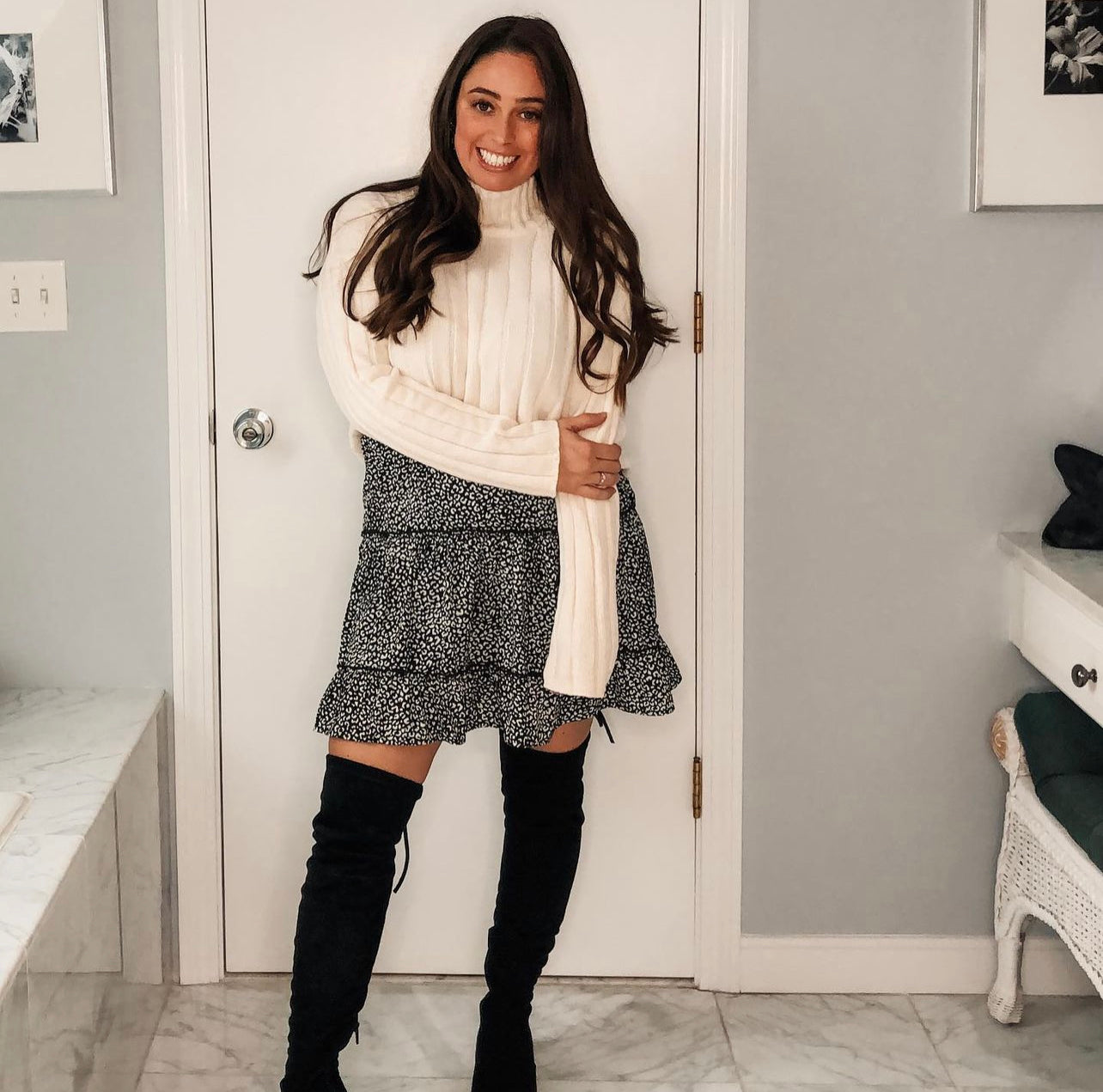Vivian - Cream SOFT Cropped Sweater