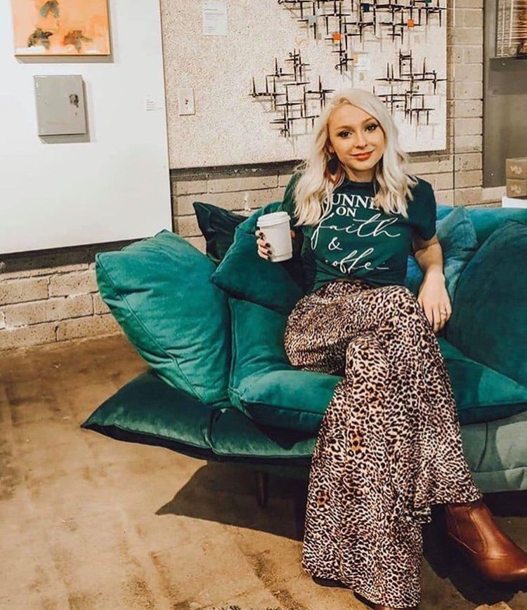 Raen - Leopard Print Wide Leg Pants