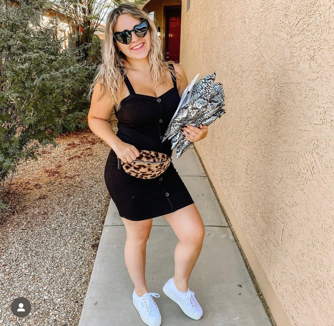 Connelly - Black Ribbed Dress