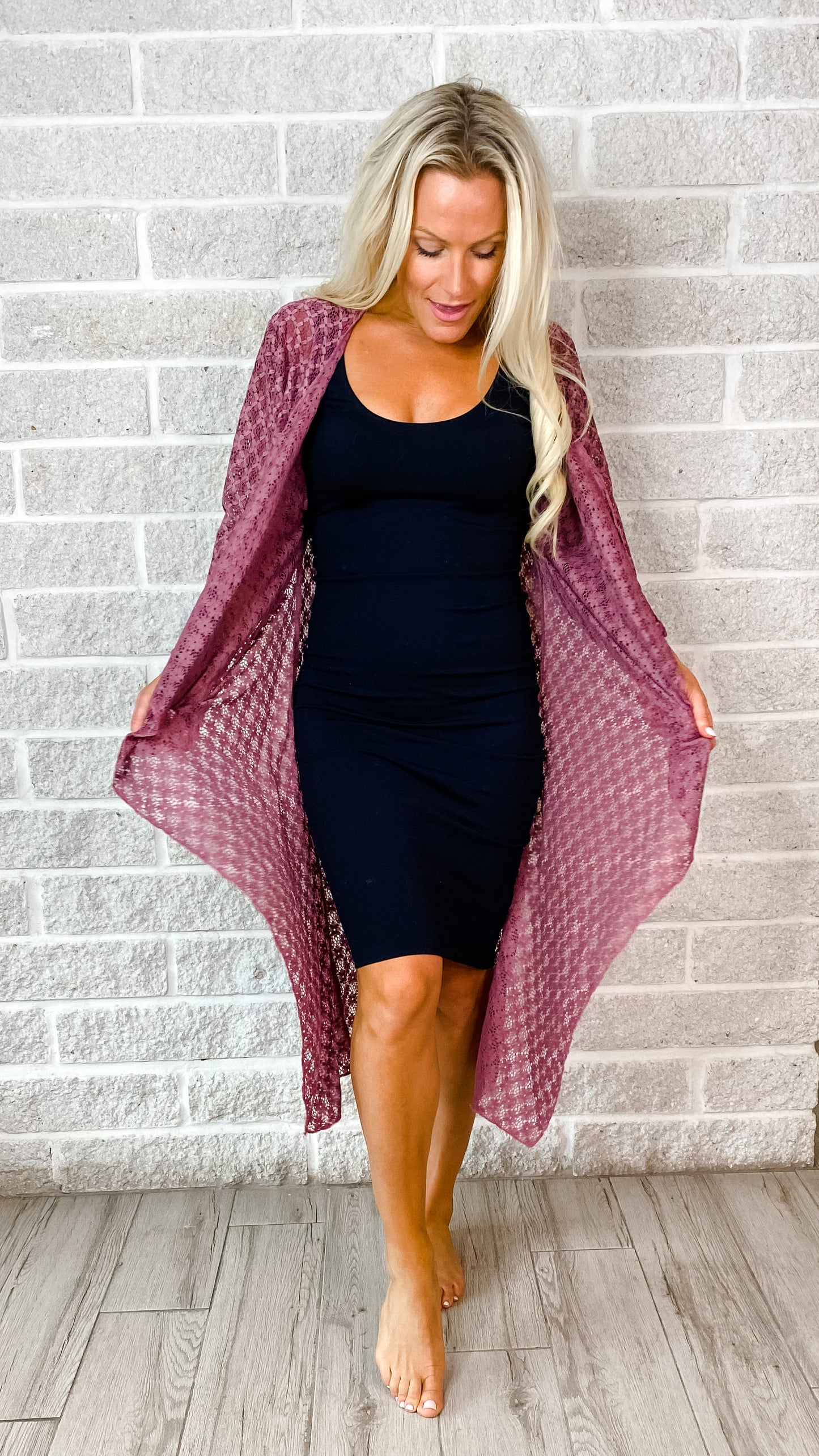 Mauve Kimono