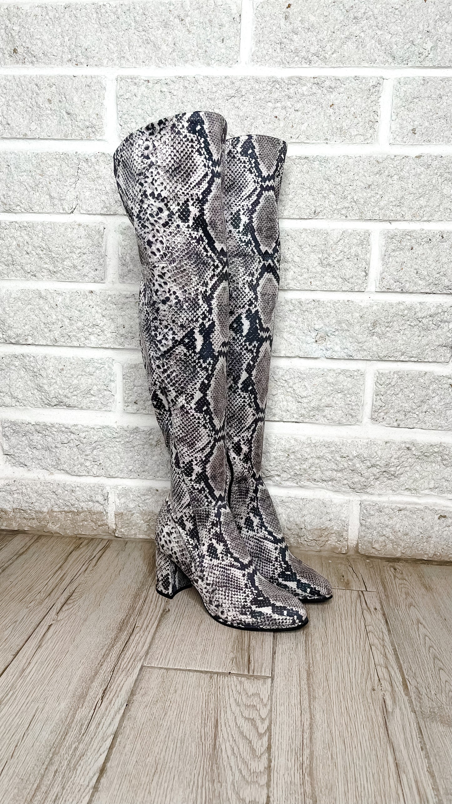 Marc Fisher Snake Skin Boots