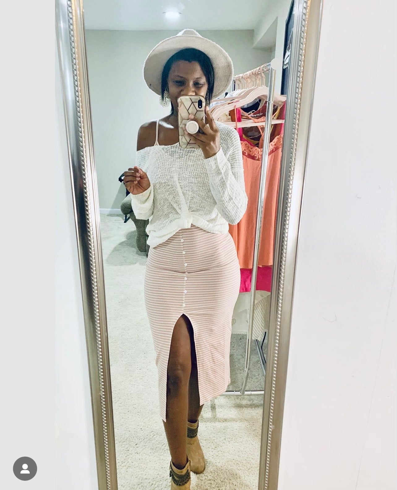 Lex - Striped Bodycon Dress