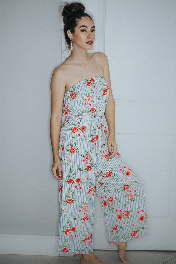 Paige - Floral Jumpsuit