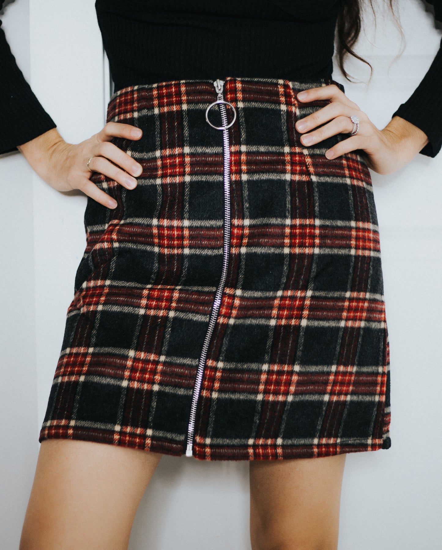 Niki - Plaid Skirt