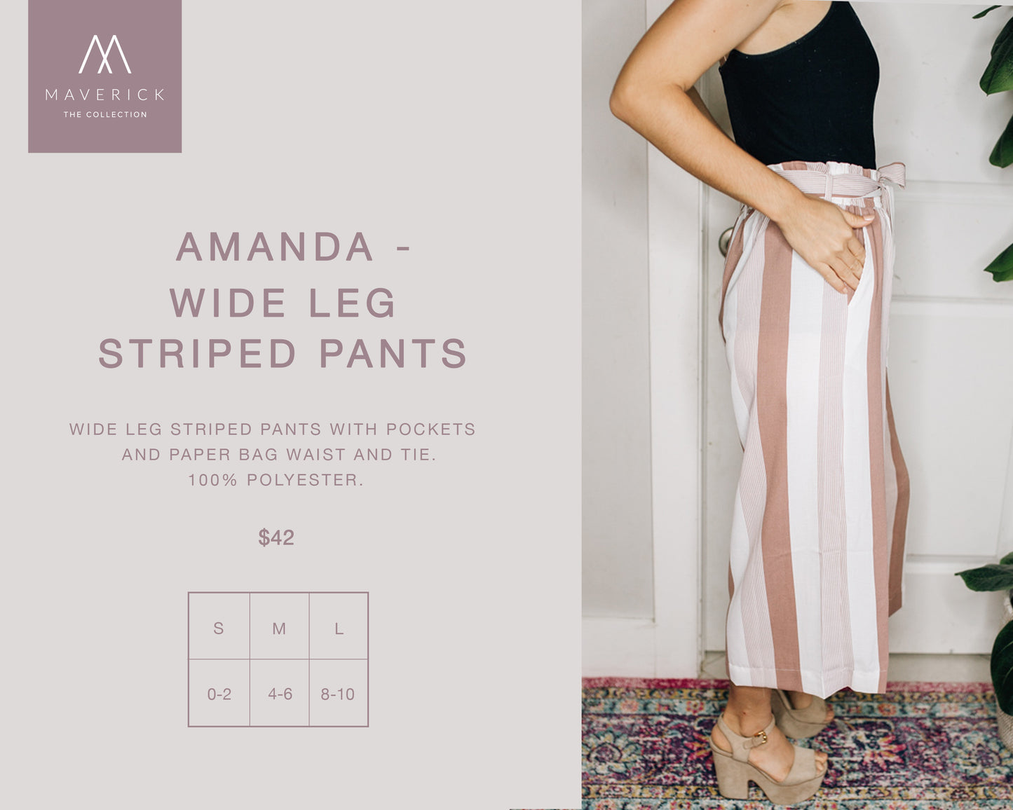 Amanda - Wide Legged Pants